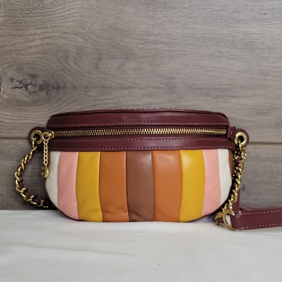 Coach Handbags - Coach Bethany Belt Bag & Fanny Pack Multicolor Leather Crossbody Bag C6519